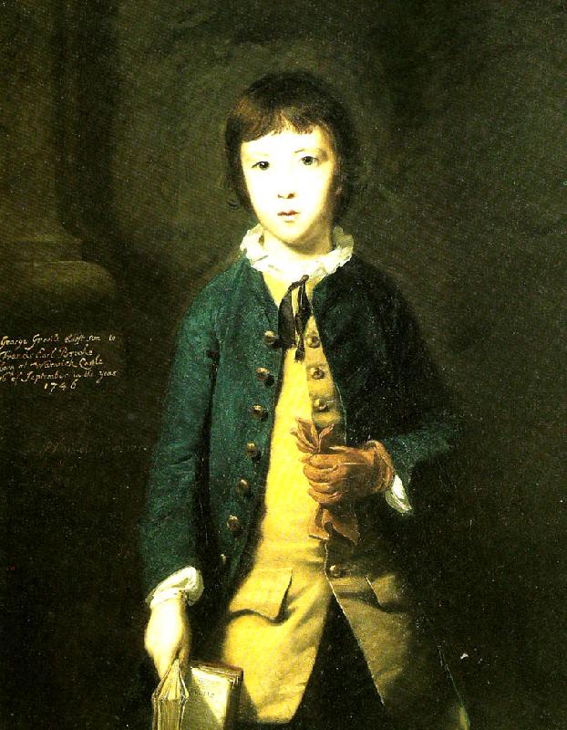 Sir Joshua Reynolds lord george greville oil painting image